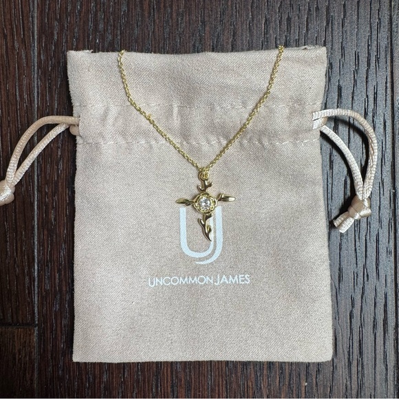 Uncommon James Rose Cross Pendant Necklace - Gold - Picture 1 of 7